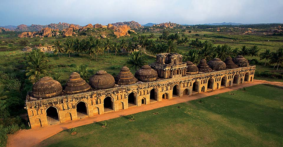 Elephant Stables Hampi