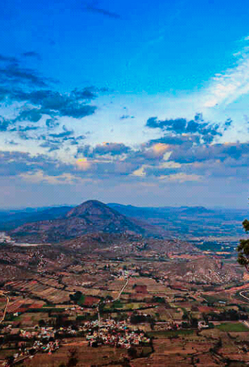 Chikkaballapur Nandi Hills View