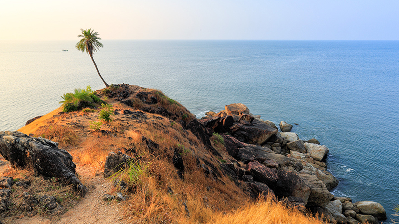 View from Sunset Point in Gokarna
